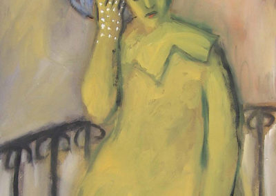 Clown in the balcony