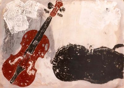 Case and violin