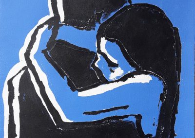 Dance hug blue 2